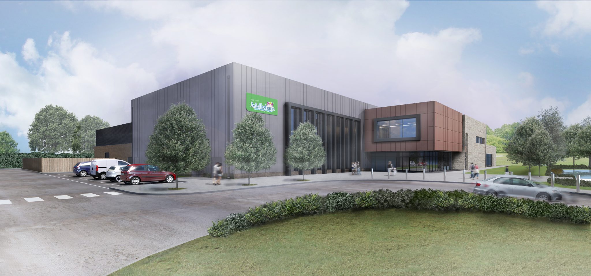 Work Starts on Melksham Community Campus Alliance Leisure