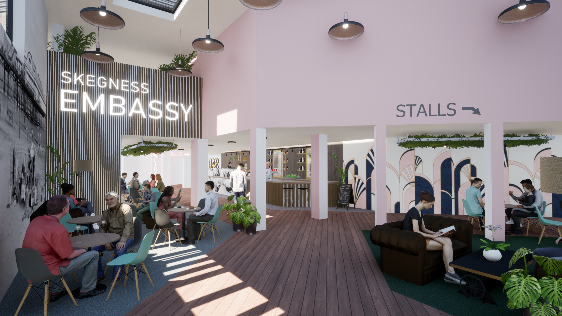 Embassy Theatre – Internal social space